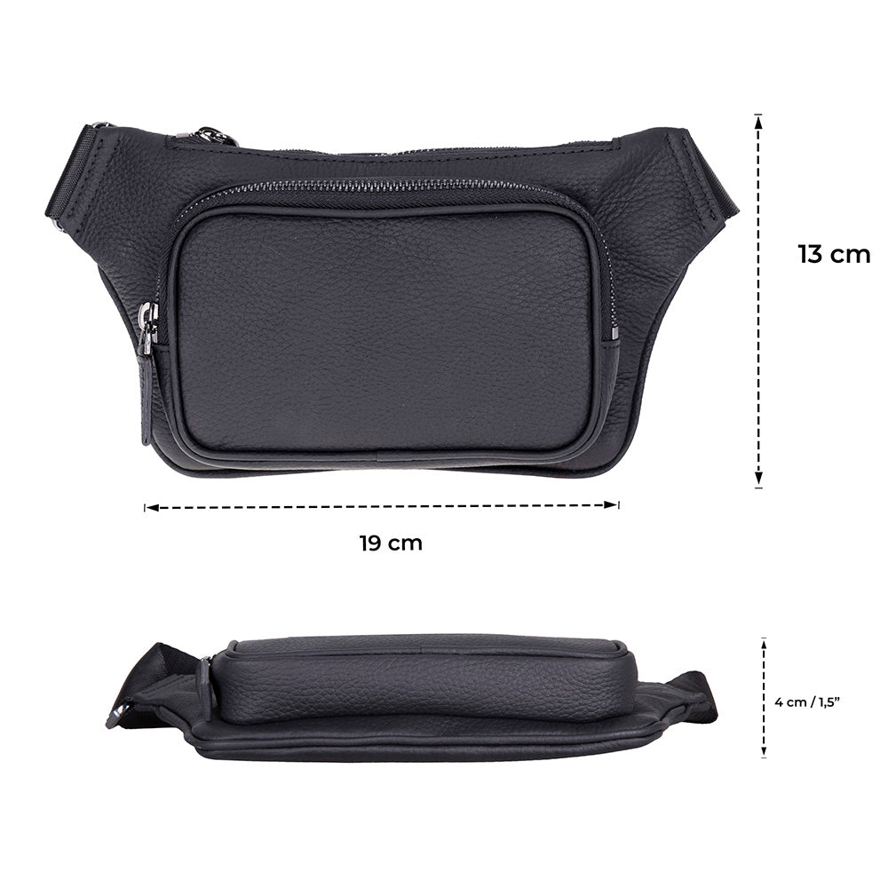 Apex Leather Waist Bag