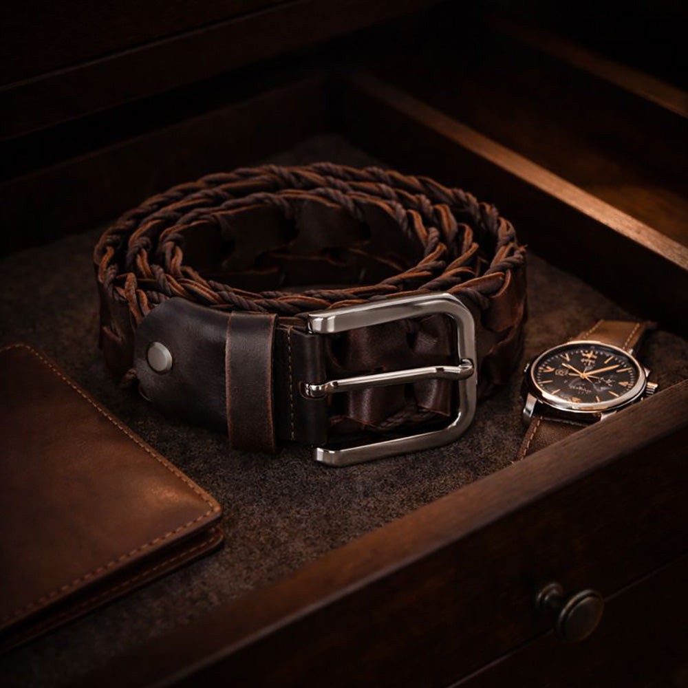 Cordo Leather Men's Belt