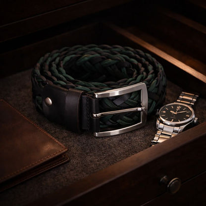 Filo Leather Men's Belt
