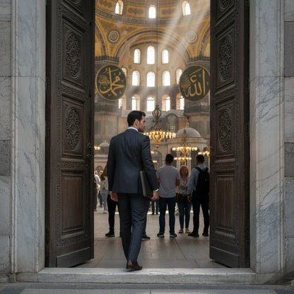 Miraj Leather Prayer Rug